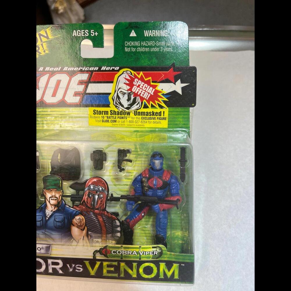 GI Joe Gung Ho Cobra Viper 3.75" Action Figure‎ 2-pack Valor Vs Venom 2005 - Picture 3 of 8